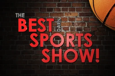 Branding logo for The Best Darn Sports Show on OAN