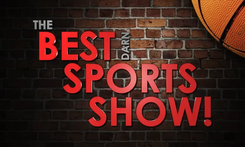 Branding logo for The Best Darn Sports Show on OAN