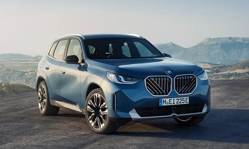 This photo provided by BMW shows the 2025 BMW X3. It offers sporty driving dynamics, advanced tech, and ample space for passengers and cargo. (Courtesy of BMW of North America via AP)