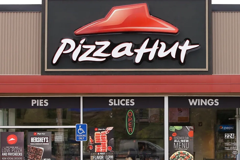 Pizza Hut is seen in in Taunton, Mass., on July 9, 2015. (AP Photo/Stephan Savoia, File)