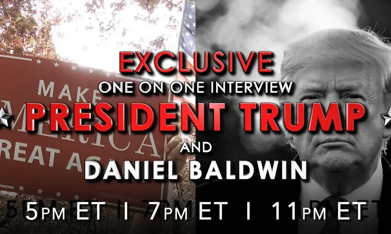 Watch the exclusive interview with Donald Trump on OAN at 5pm ET / 2pm PT.