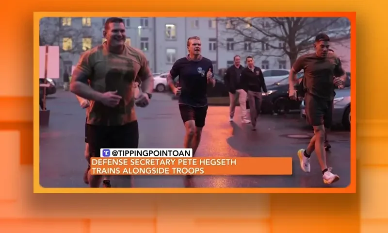 Video still from Tipping Point on One America News Network